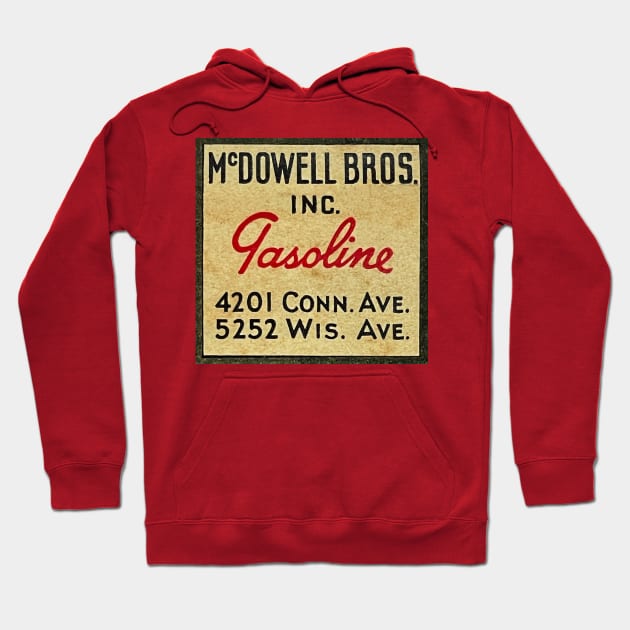 McDowell Brothers Gasoline Hoodie by Wright Art